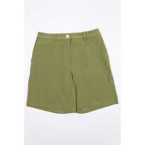 Richer Poorer Rustic City Shorts in Olive Green Cotton Blend Long NWT Women's M